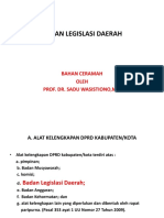 Badan Legislasi Daerah PDF