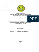 Essay - Strategi Holistik - Pendidikan - Sman 4 Jember - Farhan Inas Ramzy