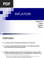 Inflation: Measures Types Causes Effects