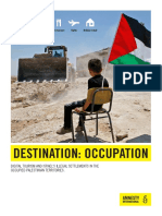 'Destino, Ocupación': Amnistía Internacional.