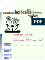 Attitude Rating Scales