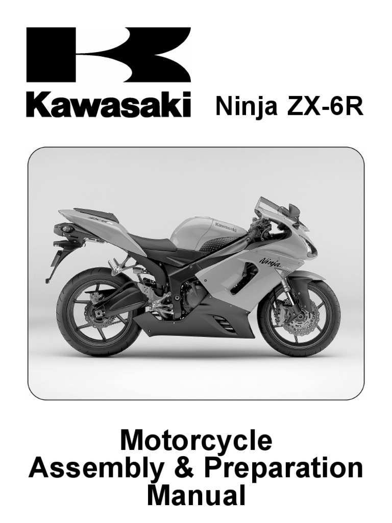 ZX6R Assembly 05 PDF Battery Charger Brake