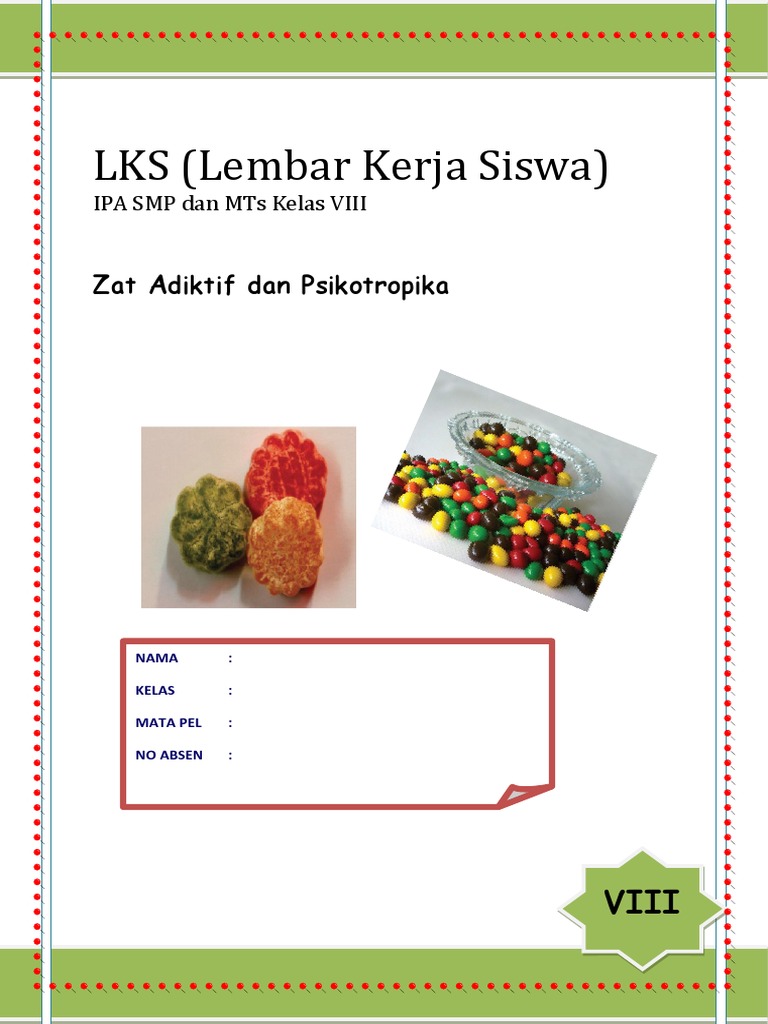 Lks Zat Adiktif Dan Aditif