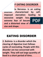 Kinds of Eating Disorder PP