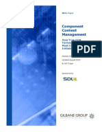 Component Content Management - SDL