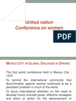 United Nation Conference On Women