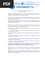 Provimento 74 PDF