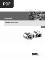 Operating Instructions A3M60 Basic PROFIBUS Absolute Encoder en IM0038646