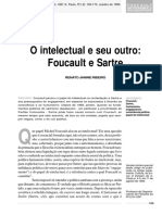 O Intelectual e Seu Outro - Foucault e Sartre - Rjribeiro 1995
