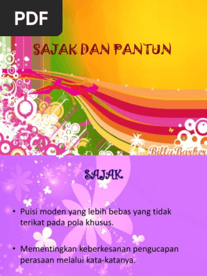 Sajak Dan Pantun