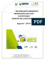 Plan Encuestamiento San Cayetano