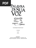A Palavra de sua voz
