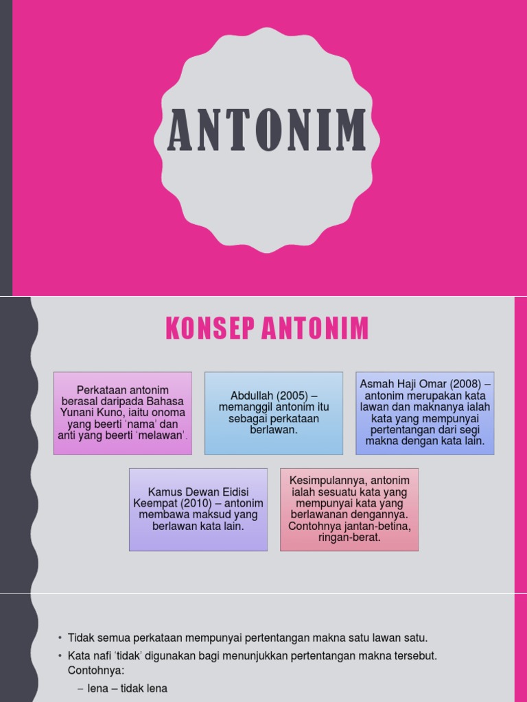 Presentation Antonim Pdf