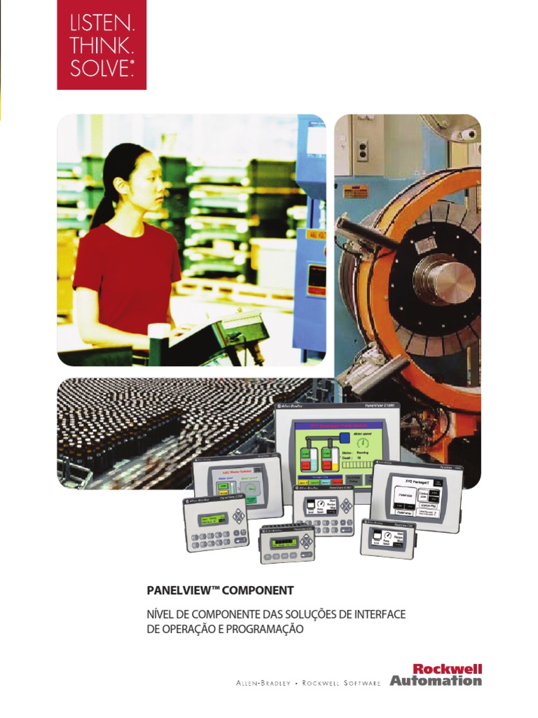 Manual PanelView 001A | PDF | Cópia de segurança | Programas