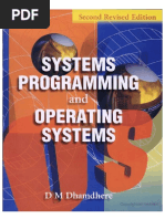 Systems Programming and Os