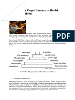 Kemampuan Kognitif Menurut Revisi Taksonomi