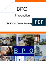 CDGK Call Centre Training Program