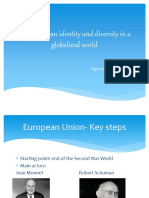 The European Identity and Diversity in A Globalized