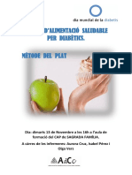 Taller de Alimentació Saludable Per Diabetics1