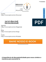 A Importância Da Neuroplasticidade para Sua Vida! - SIPNL