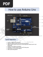 How To Use Arduino Uno: Typical Application