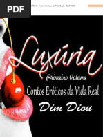 Luxúria - Livro Contos Eróticos Da Vida Real Dim Diou
