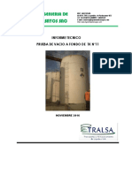 Informe de Prueba de Vacio TK 11 PDF