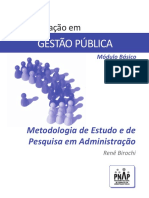 PNAP - 2014 Modulo Basico - GP - Metodologia de Estudo e de Pesquisa Em Administracao