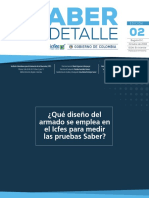 Boletin 2 - Que Diseno Del Armado Se Emplea en El Icfes para Medir Las Pruebas Saber