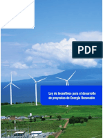 Leyde Incentivos Energía Renovable 2014