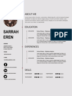 Sarrah Eren: About Me