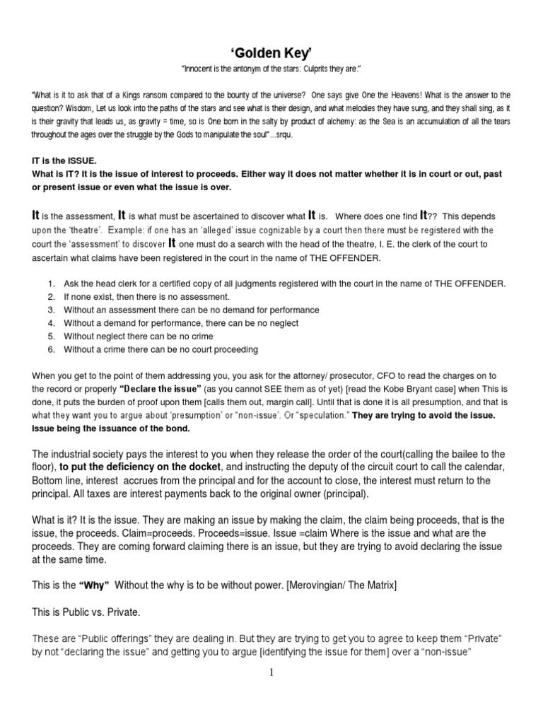 Golden Key Contract | PDF | Notary Public | Option (Finance)