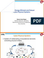 Towards Energy Efficient and Robust Cyber-Physical Systems