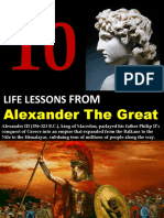 Life Lessons from Alexander the Great