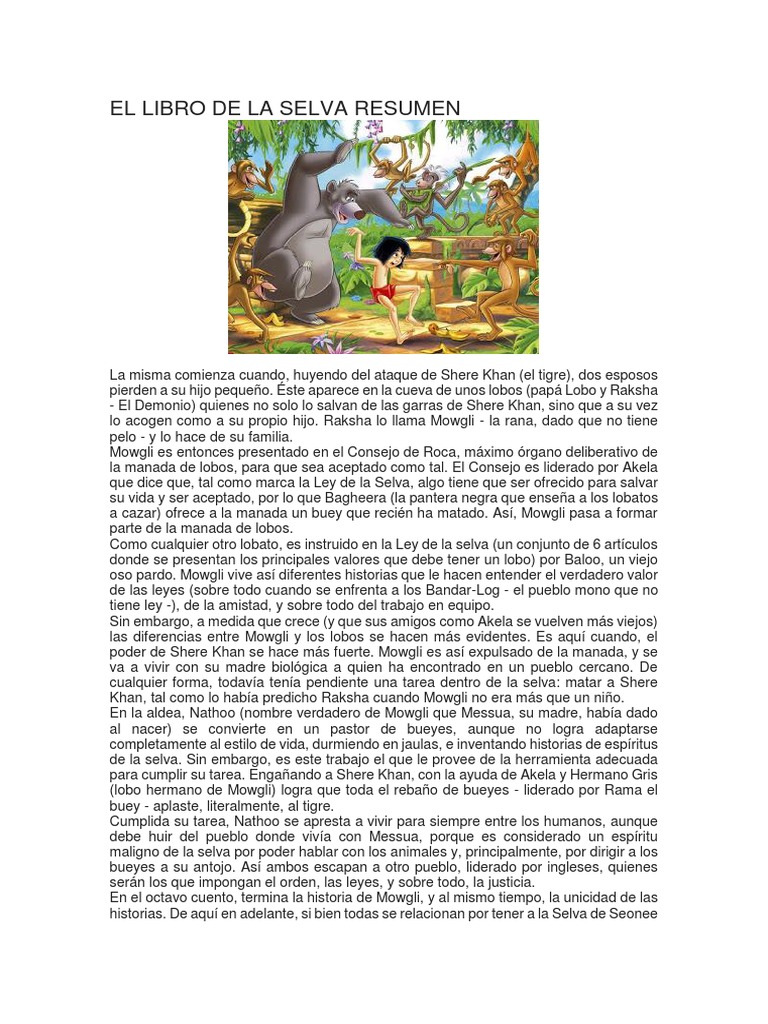 Crítica de El libro de la selva