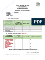 Informe de Tutoria Anual 2018