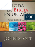 Toda La Biblia en Un Año - John Stott