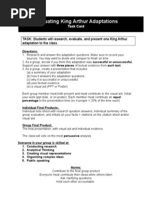 Task Card