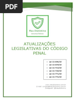 ALTERAÇÕES LEGISLATIVAS DO DIREITO PENAL 2018