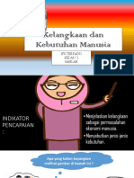 Kelangkaan Dan Kebutuhan Manusia