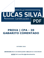 PROVA CPA 10 - AMBIMA - LUCAS SILVA