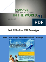 Best CSR Campaing Compilation