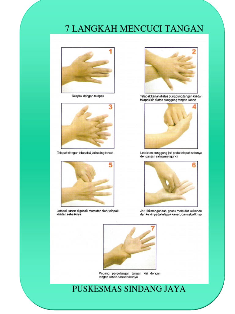 Cuci Tangan 7 Langkah Pdf