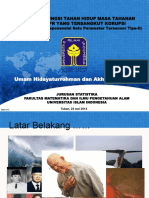 SELANG BAGI FUNGSI TAHAN HIDUP MASA TAHANAN ANGGOTA DPR YANG TERSANGKUT KORUPSI (Data Berdistribusi Eksponensial Satu Parameter Tersensor Tipe-II)