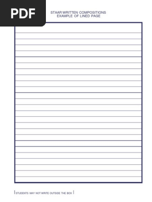Lined Paper
