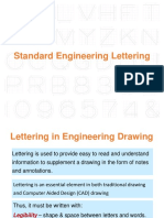 Standard Engineering Lettering