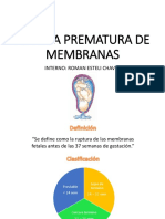 Rotura Prematura de Membranas