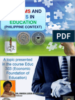 Issues in Phil Educ System