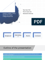 Optimal Design Model For Decentralized Hybrid Energy System Using Homer For Kyaw Village Myanmar