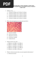 Soal MCQ IMO Tropical Infection Tahap 1